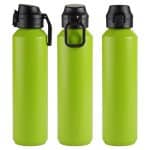 Nexus 27 oz Recycled Aluminum Bottle with Flip-Top Lid and Carabiner-8