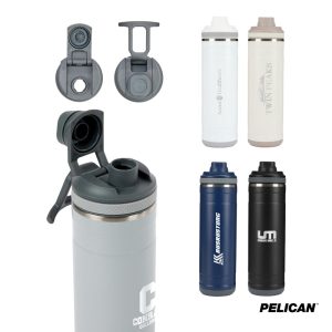 Pelican Pacific Chug 26 oz. Recycled Double Wall Stainless Steel Water Bottle-1