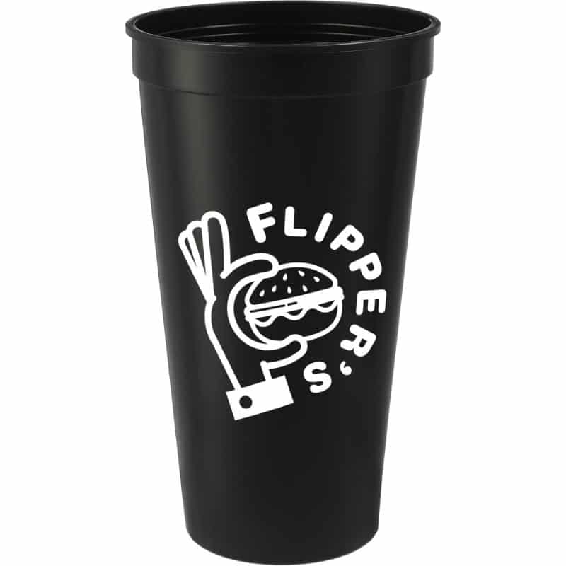 Solid 24oz Recycled Stadium Cup-4