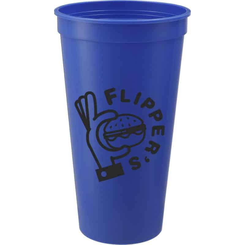 Solid 24oz Recycled Stadium Cup-7