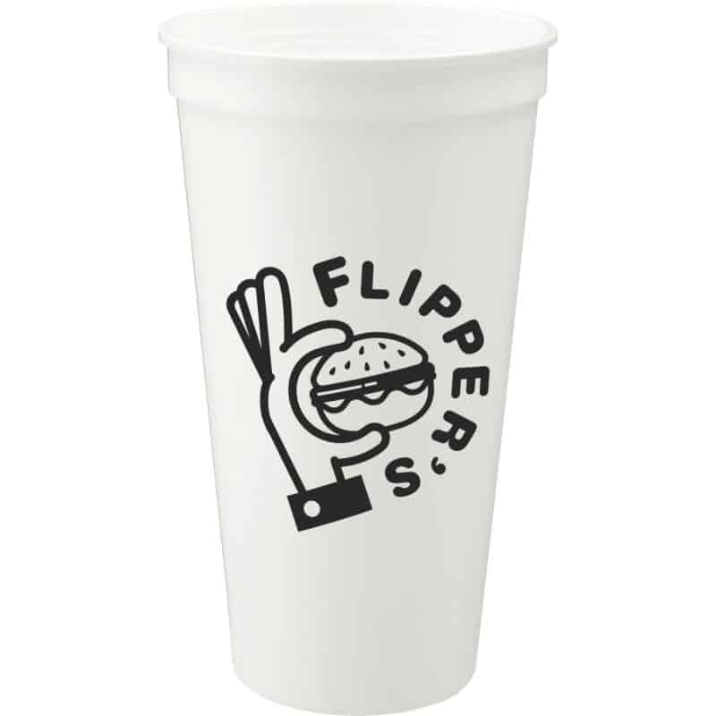 Solid 24oz Recycled Stadium Cup-10
