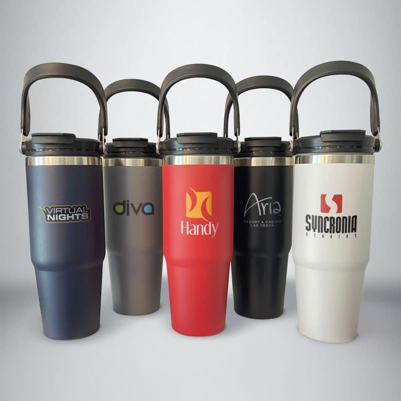 The Thirty - Flip Handle Vacuum Tumbler-1