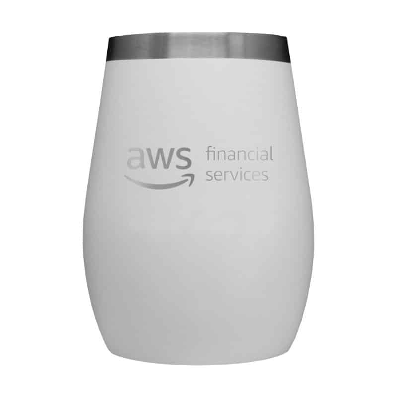 Toadfish Engraved Non-Tipping Wine Tumbler-3