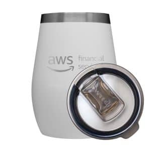 Toadfish Engraved Non-Tipping Wine Tumbler-1