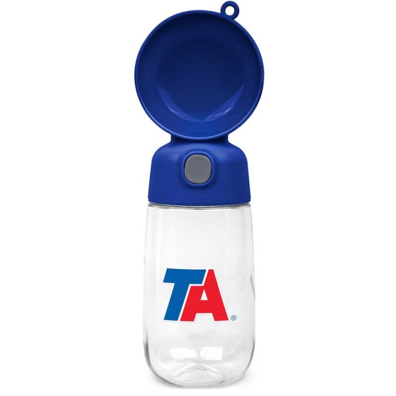 13 Oz. Pet Water Bottle w/Bowl-1
