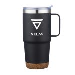 Akira Travel Mug w/Cork Bottom - 24oz-1
