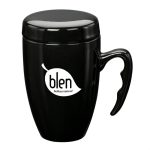 Barco Ceramic Mug w/ Lid - 14oz-1