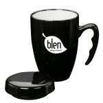Barco Ceramic Mug w/ Lid - 14oz-3