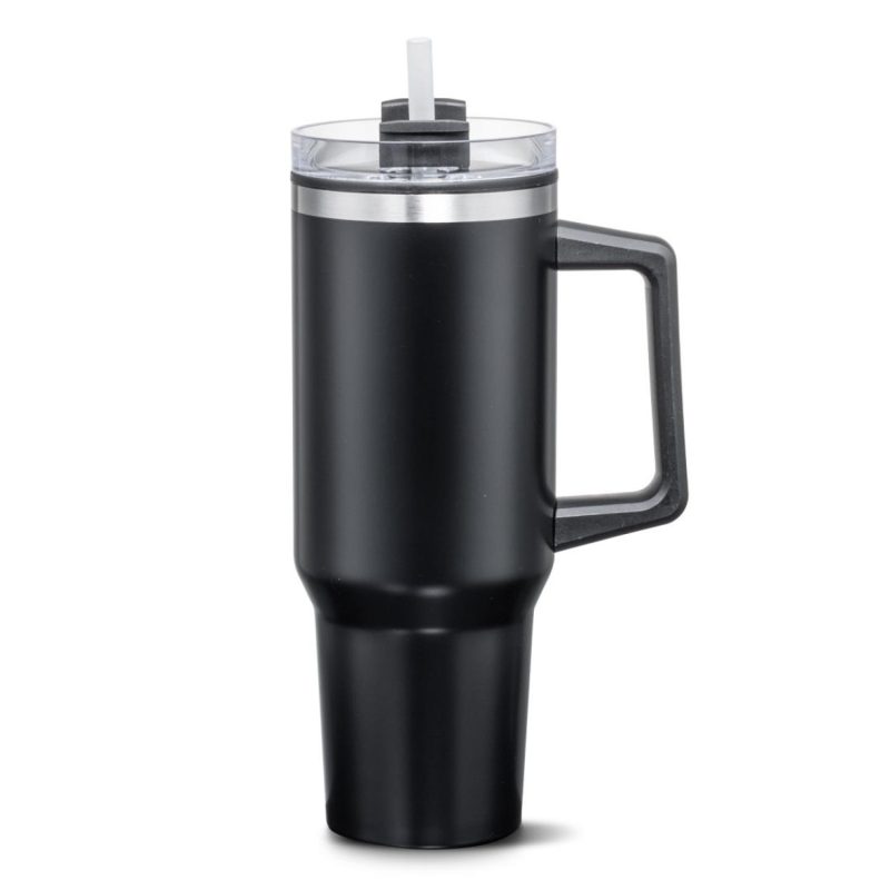 Benidorm Handle Travel Mug w/Straw - 40oz-2