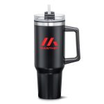Benidorm Handle Travel Mug w/Straw - 40oz-1