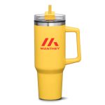 Benidorm Handle Travel Mug w/Straw - 40oz-9