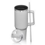 Benidorm Handle Travel Mug w/Straw - 40oz-10