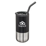 Bondi Double Wall Tumbler w/ Straw -18oz-1