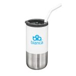 Bondi Double Wall Tumbler w/ Straw -18oz-7