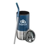 Bondi Double Wall Tumbler w/ Straw -18oz-8