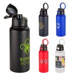 Cabrio 32 oz Recycled Stainless Steel Vacuum Insulated Bottle-1
