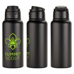 Cabrio 32 oz Recycled Stainless Steel Vacuum Insulated Bottle-3