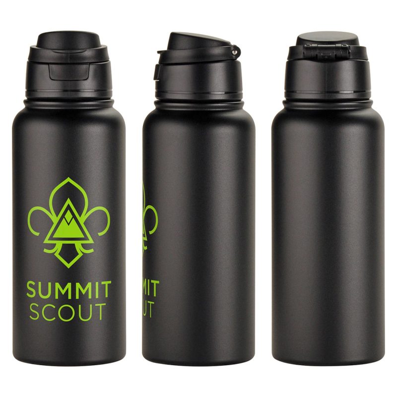 Cabrio 32 oz Recycled Stainless Steel Vacuum Insulated Bottle-3