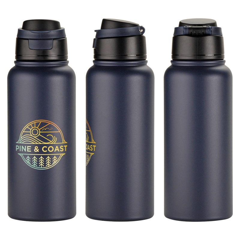 Cabrio 32 oz Recycled Stainless Steel Vacuum Insulated Bottle-5