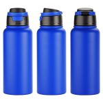 Cabrio 32 oz Recycled Stainless Steel Vacuum Insulated Bottle-8