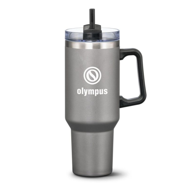 Compeer Handle Travel Mug w/Straw - 40oz-3