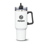 Compeer Handle Travel Mug w/Straw - 40oz-7