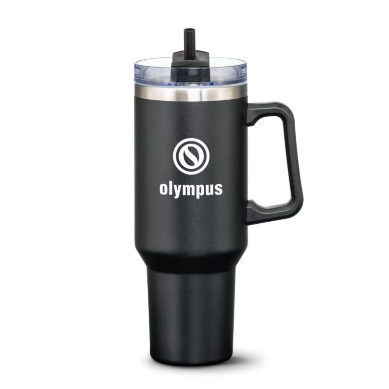 Compeer Handle Travel Mug w/Straw - 40oz-1