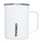 Corkcicle® 16 Oz. Mug - Gloss White-1