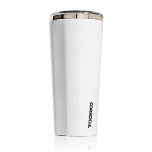 Corkcicle® 24 Oz. Tumbler - Gloss White-1