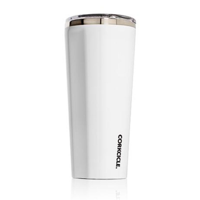 Corkcicle® 24 Oz. Tumbler - Gloss White-1