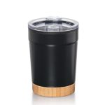 Eduardo Double Wall Tumbler w/Bamboo Base - 12oz-2