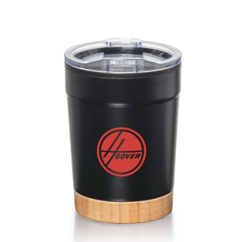 Eduardo Double Wall Tumbler w/Bamboo Base - 12oz-1