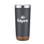 Kira Vacuum Tumbler w/Cork Bottom - 22oz-3