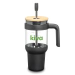 Lanai Glass Travel Mug w/Straw-1