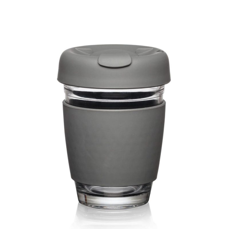 Retiro Borosilicate Glass Tumbler w/Silicone Lid - 8oz-2
