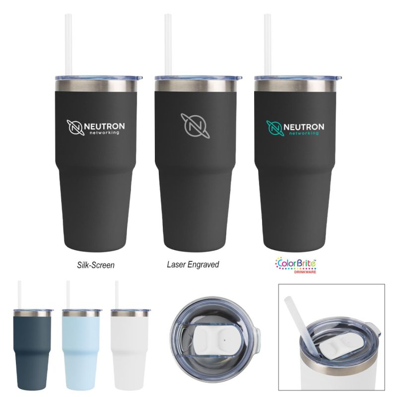 14 Oz. Brea Recycled Stainless Steel Tumbler-1