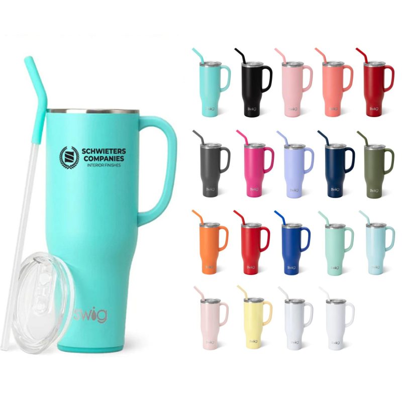 30 Oz. Swig Life® Stainless Steel Mega Mug w/Handle-1