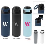 32 Oz. Pop Sip Recycled Single Wall Stainless Steel Bottle-1