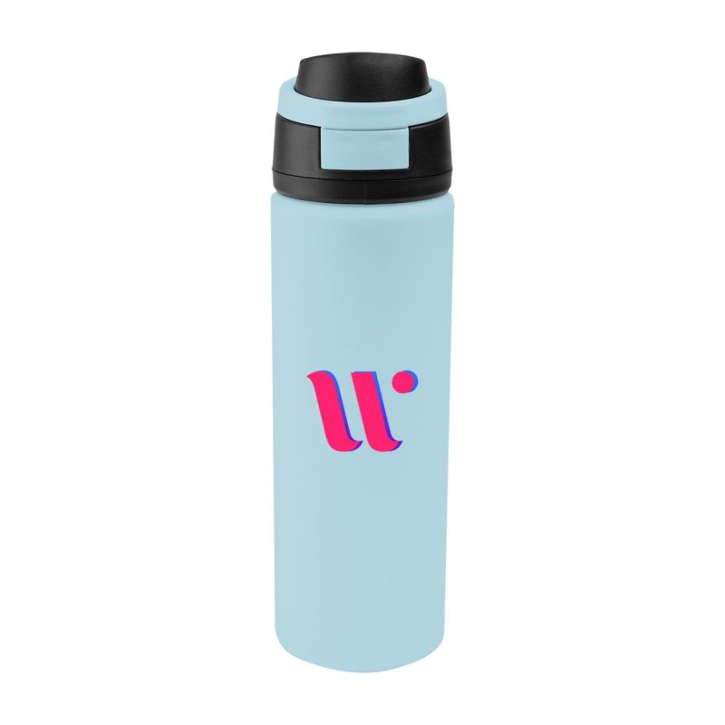 32 Oz. Pop Sip Recycled Single Wall Stainless Steel Bottle-8