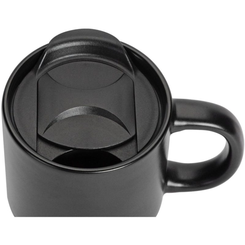 Cork Bottom Ceramic Mug 13 Oz With Lid-6
