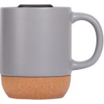 Cork Bottom Ceramic Mug 13 Oz With Lid-8