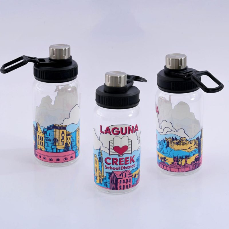 Full Color Glass Bottle 20 Oz-2