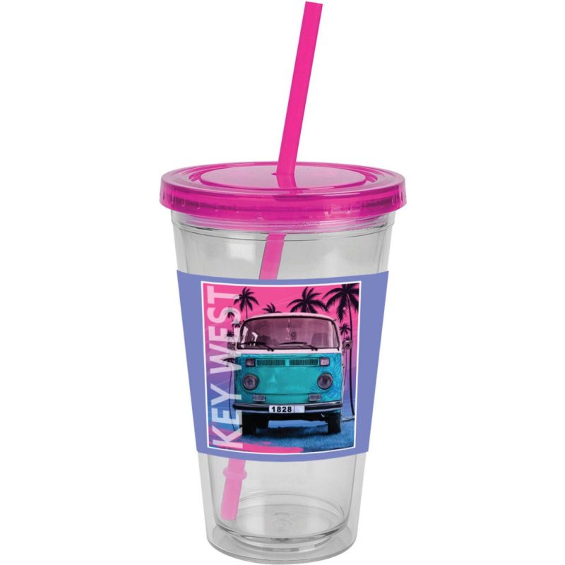 Full Color Wrap Sunsplash Tumbler 16 Oz-2