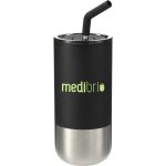 Lagom Insulated 16oz Stainless Steel Tumbler with Straw-1
