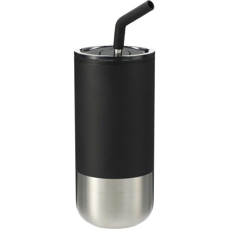 Lagom Insulated 16oz Stainless Steel Tumbler with Straw-4