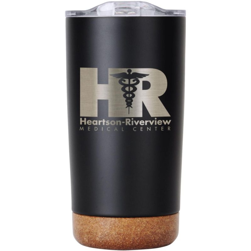 Saratoga Cork Bottom Stainless Tumbler 18 Oz-1