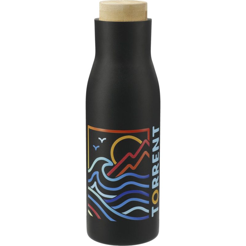 Shaco Copper Vac Bottle w/ FSC® 100% Bamboo Cap 17oz-3