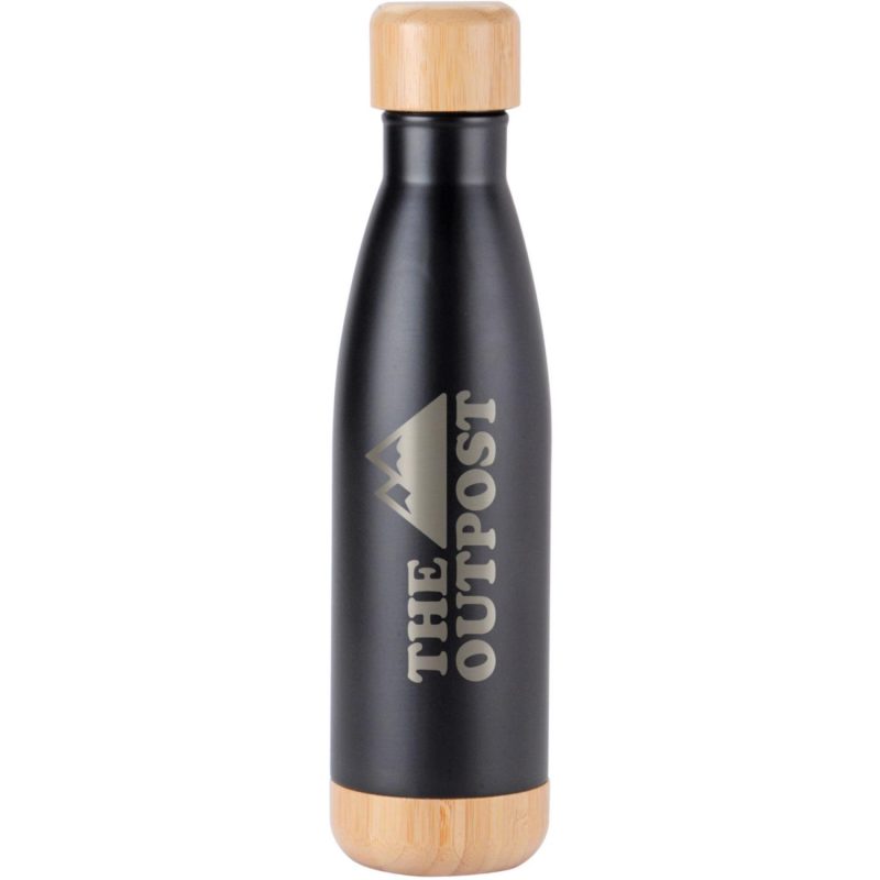 Voyager Bottle With Bamboo Base & Lid 17 Oz-2