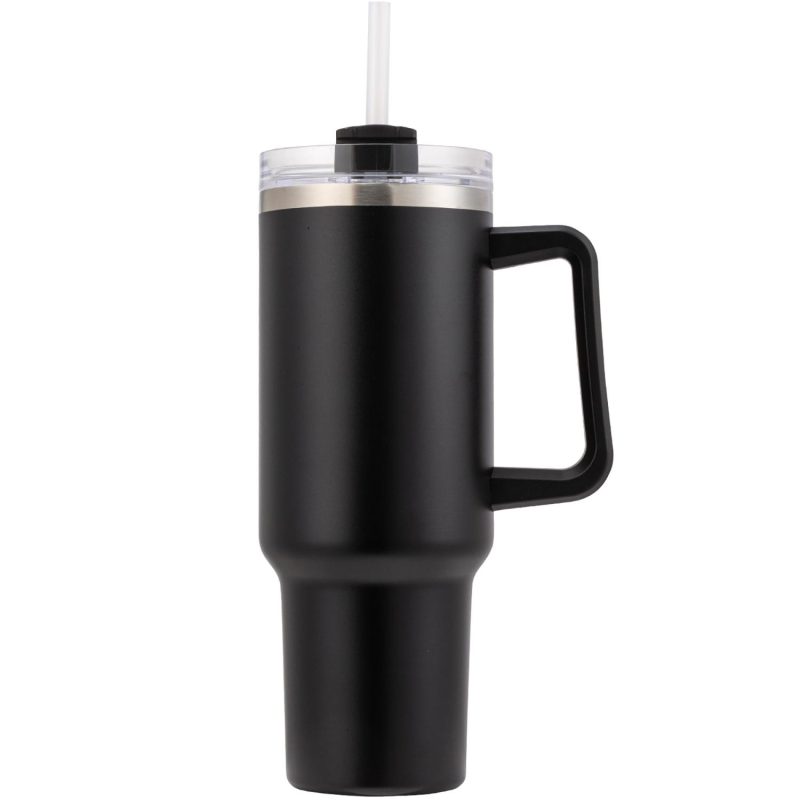 40 Oz. Casa Blanca Handle Tumbler Mug-3