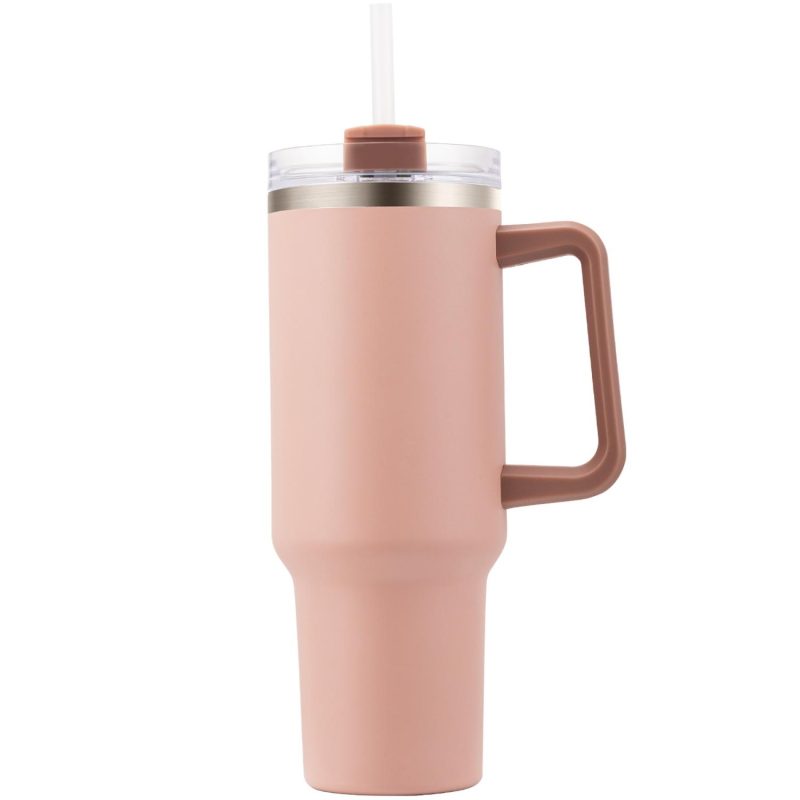 40 Oz. Casa Blanca Handle Tumbler Mug-6